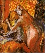 Edgar Degas Apres le Bain USA oil painting artist